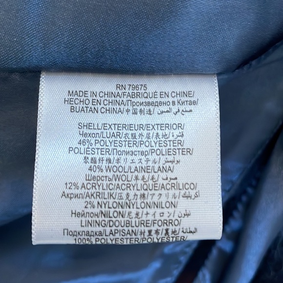 NWT BCBGeneration Double-Breasted Plaid Coat. - Picture 10 of 13